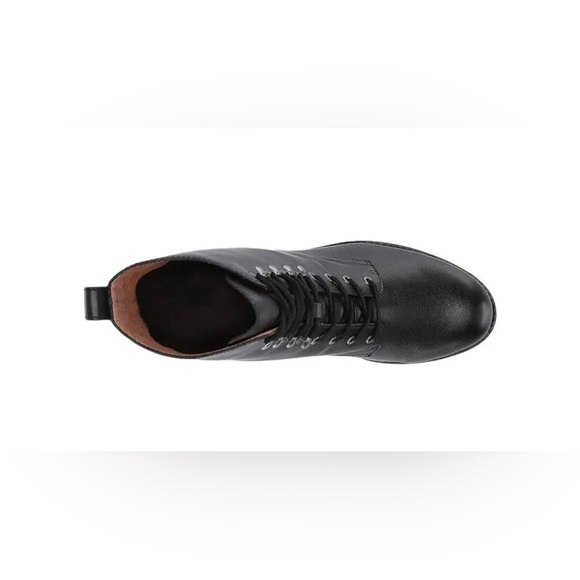 New Madewell Women Combat The Patti Lace Up Boots Black Size 6.5 - Picture 7 of 8